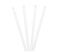 LLMWFA Varilla guía de varilla mezcladora vidrio 10 Uds., diámetro 6/7/8mm * L 15/20/25/30/35cm, silenciador laboratorio resistente a altas temperaturas(8mmx200mm)