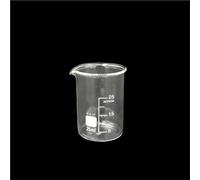 LLMWFA Vasos de precipitados vidrio for química 5 a 1000 ml, juego vasos borosilicato for laboratorio, taza medidora con escala resistente a altas temperaturas, 1(6)