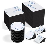 LLNRC Adhesivo Doble Cara,110 Piezas Cinta Doble Cara Extrafuerte Pads,Cuadrado,Redondo y Rectangular Para Paredes y Pisos,Puertas,Navidad,Espejo, Bricolaje,Cocina,Oficina,Almohadillas Adhesivo