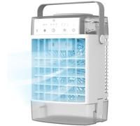 LLNWDNB Aire Acondicionado Portátil Unidad de CA 3 en 1 Mini Aire Acondicionado Personal 1000 Ml Mando a Distancia 3 Intensidades Timer 8H USB Aire Acondicionado Portatil Sin Tubo Exterior B