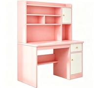 LLNWDNB Escritorio con Espacio De Almacenamiento Mesa Escritorio Espacioso Mesa De Estudio De Ordenador Mesa De Trabajo para Estudio Dormitorio Salón Oficina A,120cm