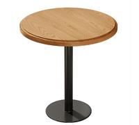 LLNWDNB Mesa de Bar Madera de Pino Escritorio+ Acero Al Carbono Marco Mesa de Cocina para Espacios Pequeños Altura 75 cm Capacidad de Carga 110 Kg A