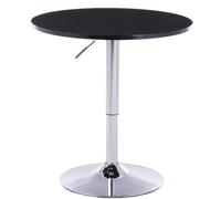 LLNWDNB Mesa de Bar Mesa Alta Mesa de Bistró Mesa Redonda de Bistró Mesa Regulable en Altura con Base de Acero Base Giratoria para Salón Cocina Balcón Reunificación A1,70CM