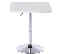 LLNWDNB Mesa de Bar Mesa Alta Mesa de Bistró Mesa Redonda de Bistró Mesa Regulable en Altura con Base de Acero Base Giratoria para Salón Cocina Balcón Reunificación B,50CM