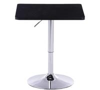 LLNWDNB Mesa de Bar Mesa Alta Mesa de Bistró Mesa Redonda de Bistró Mesa Regulable en Altura con Base de Acero Base Giratoria para Salón Cocina Balcón Reunificación B1,60CM