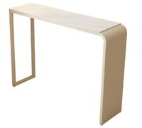 LLNWDNB Mesa de Bar Mesa de Bistró Mesa Alta con Tablero de Pizarra Base de Metal Mesa Auxiliar Blanca para Interior y Exterior Mesa de Bebidas Mesa de Centro A,90 * 40 * 105
