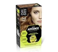 Llongueras Color Advance Tinte Pelo Mujer Coloración Permanente 100% Cobertura Incluso En Canas Resistentes - Tono 7.43 Cobrizo Medio Dorado