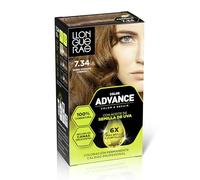 Llongueras Color Advance Tinte Pelo Mujer Coloración Permanente 100% Cobertura Incluso En Canas Resistentes - Tono 7.34 Rubio Dorado Cobrizo