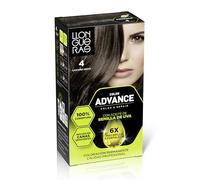Llongueras Color Advance Tinte Pelo Mujer Coloración Permanente 100% Cobertura Incluso En Canas Resistentes - Tono 4 Castaño Medio