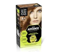 Llongueras Color Advance Tinte Pelo Mujer Coloración Permanente 100% Cobertura Incluso En Canas Resistentes - Tono 8.4 Cobrizo Claro
