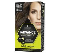 Llongueras Color Advance Tinte Pelo Mujer Coloración Permanente Color Intenso Hasta 5 semanas - Tono 5 Castaño Claro