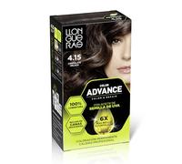 Llongueras Color Advance Tinte Pelo Mujer - Tono 4.15 Chocolate Helado | Coloración Permanente, 100% Cobertura Incluso En Canas Resistentes, Calidad Profesional, 6 veces más brillo y fortaleza