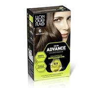 Llongueras Color Advance Tinte Pelo Mujer - Tono 6 Rubio Oscuro | Coloración Permanente, 100% Cobertura Incluso En Canas Resistentes, Calidad Profesional, 6 veces más brillo y fortaleza