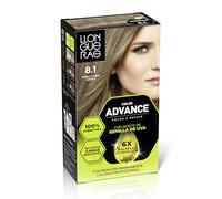 Llongueras Color Advance Tinte Pelo Mujer - Tono 8.1 Rubio Claro Ceniza | Coloración Permanente, 100% Cobertura Incluso En Canas Resistentes, Calidad Profesional, 6 veces más brillo y fortaleza