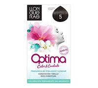 Llongueras Optima - Tinte, color 5-light brown, 200 gr