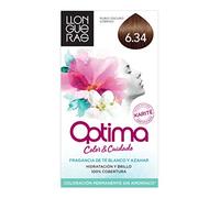 Llongueras Optima - Tinte, color 6.34-golden deep blond, 200 gr