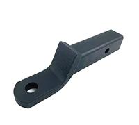 LLOOPK Enganche de Remolque, Remolque 2 Pulgadas de caída Remolque Barra la Lengua del Hitch automóvil RV Accesorios Piezas Barco