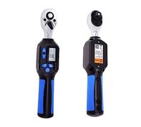 LLOOPK Llave dinamométrica digital, 1/4, 3/8, 1/2 llave dinamométrica Digital electrónica 1,5-100Nm Mini ajustable profesional, for reparación de bicicletas y automóviles(EWK3 100AN)