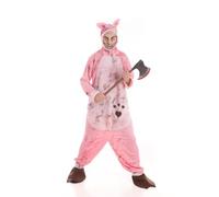 Llopis Disfraz Adulto Cerdito Zombie+Maquillaje Halloween