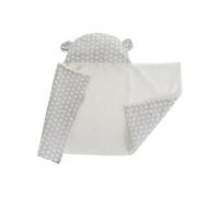 llopis Manta Capucha Reversible Estrella Gris 90 X 66 CM