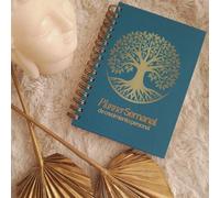 LLOPSYS - Planner sin fecha de crecimiento personal - Planificador semanal y mensual A5 con herramientas exclusivas en español - Gestión de hábitos, objetivos y emociones - Agenda tapa dura soft touch