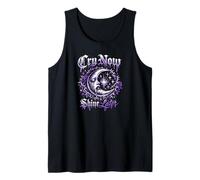Llora Ahora Brilla más Tarde Diseño gótico EMO Camiseta sin Mangas