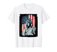 Llorando Estatua De La Libertad Igualdad Protesta Silenciosa Camiseta