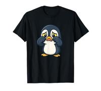 Llorando pingüino Dibujos Animados Divertido Lindo cocodrilo lágrimas Camiseta