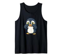 Llorando pingüino Dibujos Animados Divertido Lindo cocodrilo lágrimas Camiseta sin Mangas
