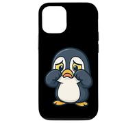 Llorando pingüino Dibujos Animados Divertido Lindo cocodrilo lágrimas Carcasa para iPhone 12/12 Pro