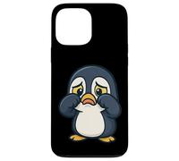 Llorando pingüino Dibujos Animados Divertido Lindo cocodrilo lágrimas Carcasa para iPhone 13 Pro MAX