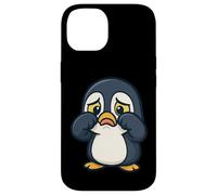 Llorando pingüino Dibujos Animados Divertido Lindo cocodrilo lágrimas Carcasa para iPhone 14