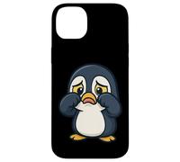 Llorando pingüino Dibujos Animados Divertido Lindo cocodrilo lágrimas Carcasa para iPhone 14 Plus