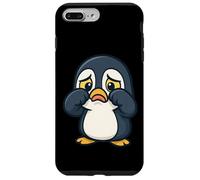 Llorando pingüino Dibujos Animados Divertido Lindo cocodrilo lágrimas Carcasa para iPhone 7 Plus/8 Plus