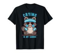 Llorar es mi Mapache Cardiovascular Camiseta