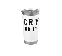 Llorar por eso Meme CRY AB IT Meme Significado Quejarse Vaso térmico de acero inoxidable de doble pared