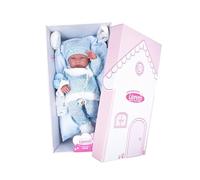 Llorens 73859 Nico - Muñeca bebé (38 cm), Color Beige