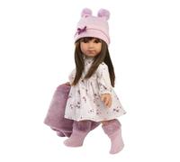 Llorens - Muñeco Sara de Tela - 35 cm - Muñeca sin Sonido para Niños a Partir de 3 Años