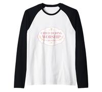 Lloró Durante la adoración Otra Vez Christian Jesus Church God Womens Camiseta Manga Raglan