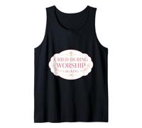 Lloró Durante la adoración Otra Vez Christian Jesus Church God Womens Camiseta sin Mangas