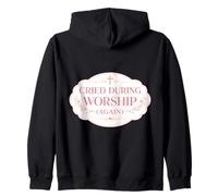 Lloró Durante la adoración Otra Vez Christian Jesus Church God Womens Sudadera con Capucha