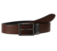 Lloyd Men's Belts Cinturón reversible de cuero cognac/schwarz (0813-110-57)