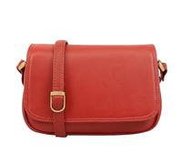 Lloyd Baker Bolso Bandolera de Piel Genuina, Bolso de Hombro Suave con Correa Ajustable, Tamaño Compacto con Múltiples Compartimentos, AMRITSAR (ROJO - BERRY)