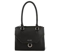 Lloyd Baker London - LEYLA - Bolso de hombro mediano: hecho de 100 % piel auténtica de grano completo, un diseño moderno para mujer con compartimentos triples, Black
