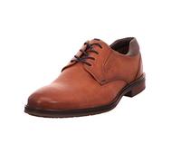LLOYD Zapatos de Uniforme Karenz para Hombre, Cognac Cafe, 41 EU X-Ancho