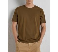 Lloyd's Camiseta lisa de manga corta de hombre. Kaki 6 (2XL)