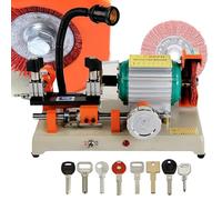 LLOZoo Duplicadora de Llaves Profesional (2AS Horizontal), con Abrazadera extendida y Canal de luz, con Dispositivo de Ajuste Fino, Permite duplicar diversas Formas Huecas,A