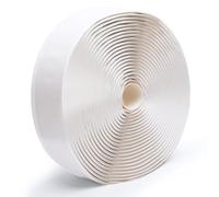 LLPT Cinta de Sellado de Butilo | 5mm x 51mm x 10m | Blanco | Cinta de Sellado Impermeable | para Reparación a Prueba de Fugas de EPDM RV Ventana Vidrio Sellado de Barco Techo Tubería (WST5110)