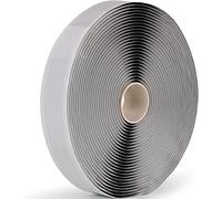 LLPT Cinta de sellado de butilo negra 2,5 cm x 10 m gruesa para reparación de vehículos recreativos a prueba de fugas Ventana de vidrio Sellado de barcos Sellado de techo EPDM (BST233)