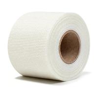 LLPT Cinta de Sellado de Fibra de Vidrio | 10 cm x 30 m | 200g Cinta Juntas Pladur Autoadhesiva | Industrial Alta Resistencia | para Reparación de Juntas y Grietas en Paredes (DRF410) | Blanco